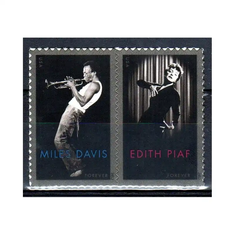 Timbres Emission conjointe Etats-Unis 2012 Nouvelle Collection