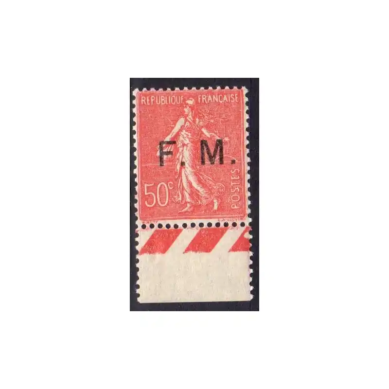 Timbre de Franchise Militaire n°6 Prix Réduit