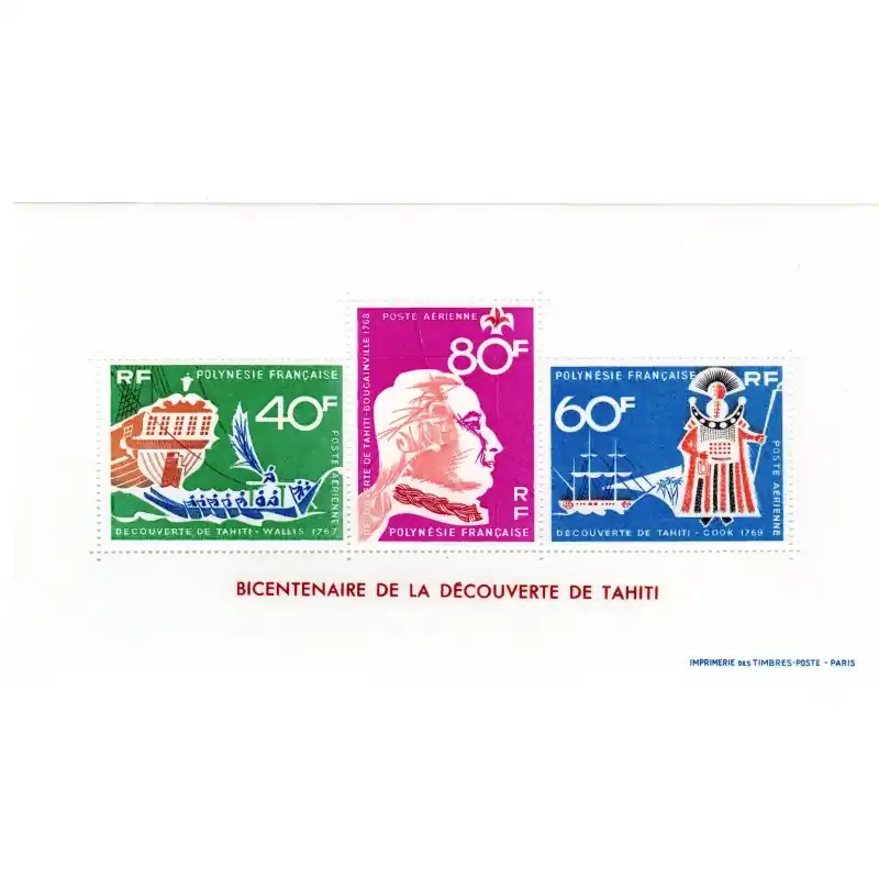 Polynésie Bloc Feuillet n°1 Populaire