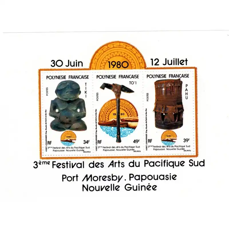 Polynésie Bloc Feuillet n°5 Dernière Chance