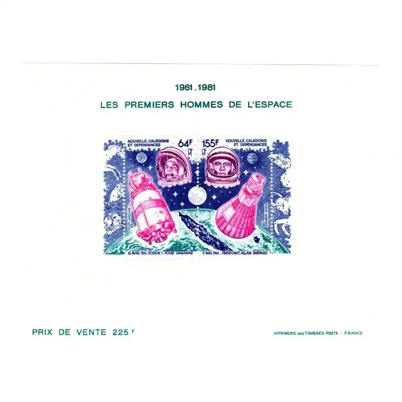 Nouvelle Calédonie Bloc Feuillet n°4 Gros Lot