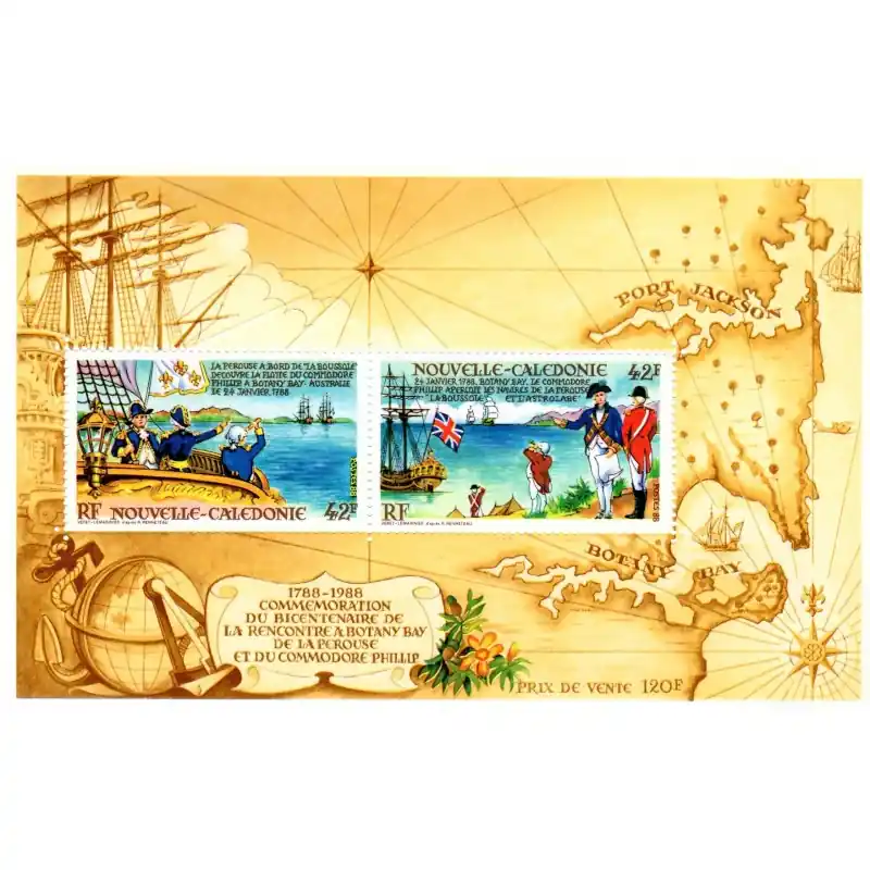 Nouvelle Calédonie Bloc Feuillet n°8 Offre Exclusive