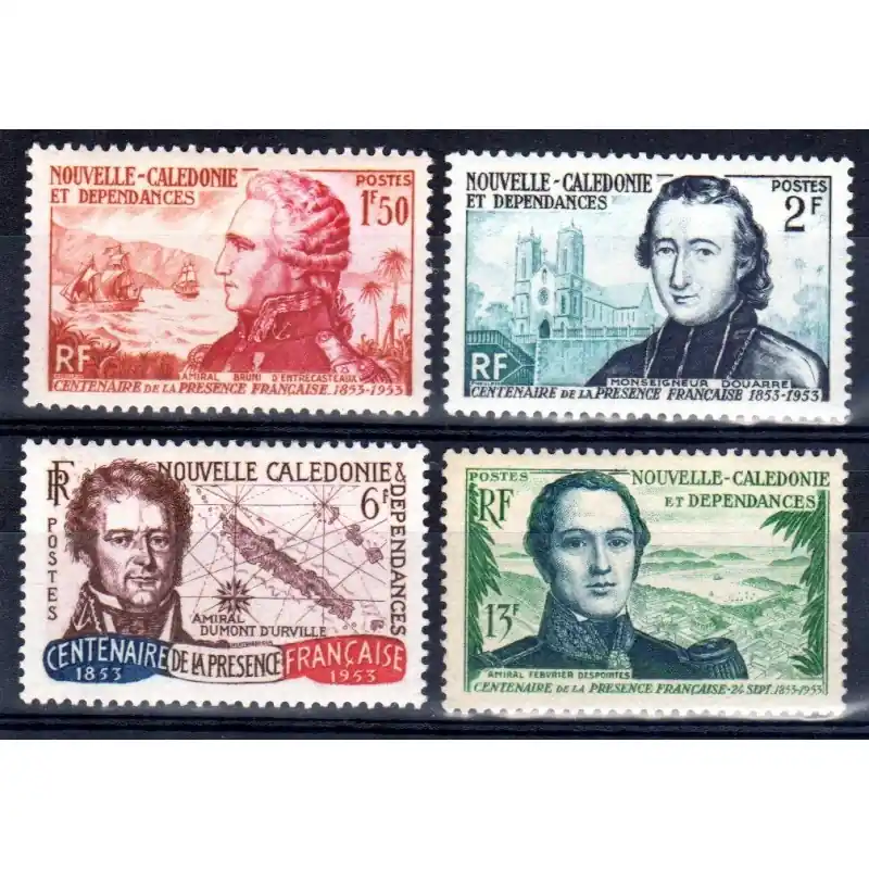 Timbres Nouvelle Calédonie n°280 à 283 Acheter En Ligne
