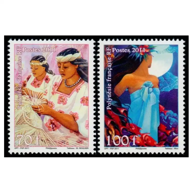 Offre Limitée Timbre Polynésie n°940 et 941