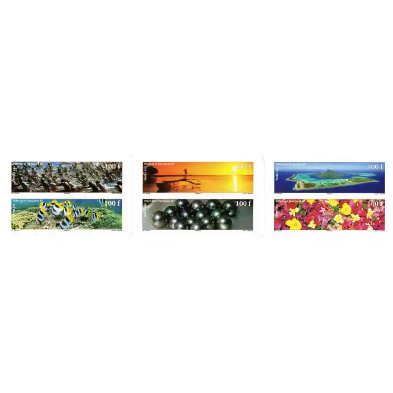 Timbre Polynésie n°942 à 947 Quantité Limitée