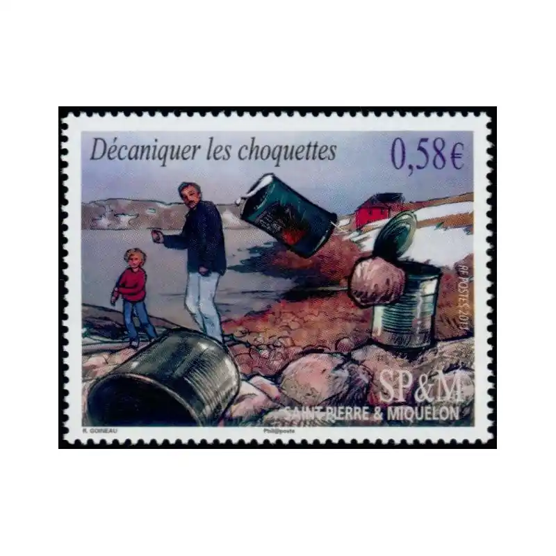 Timbre Saint-Pierre et Miquelon n°1008 Expédié Aujourd’hui