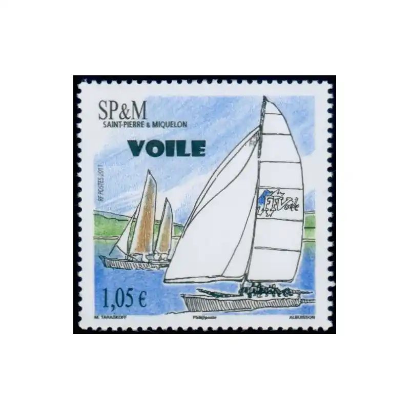 Marque Timbre Saint-Pierre et Miquelon n°1009