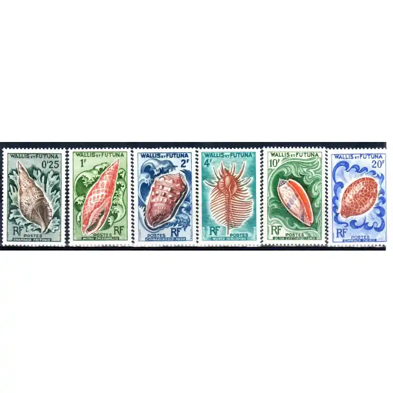 Top Vente Timbre Wallis et Futuna n°162 à 167