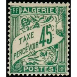 Timbre de collection Algerie - Taxe 06 Acheter En Ligne