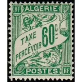 Livraison Mondiale Timbre de collection Algerie - Taxe 08