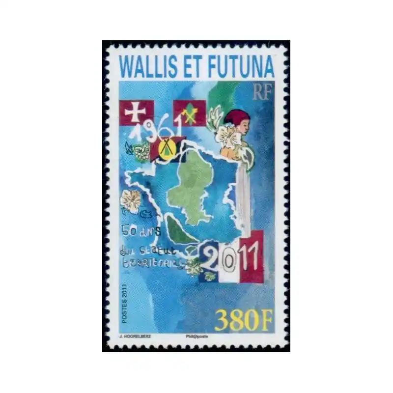 Timbre Wallis et Futuna n°754 Promotion