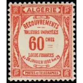 Acheter Direct Timbre de collection Algerie - Taxe 18