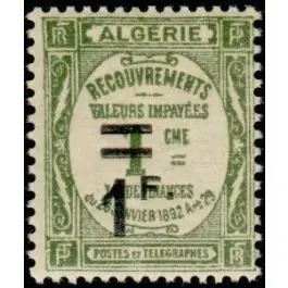 Offre Spéciale Timbre de collection Algerie - Taxe 22