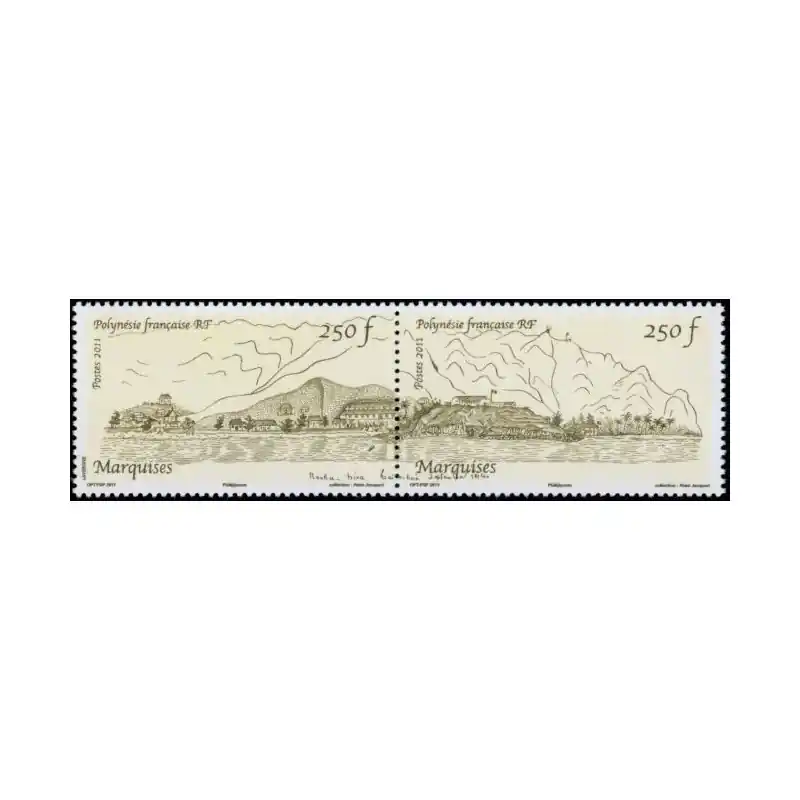 Timbre Polynésie n°973 et 974 Prix Promo