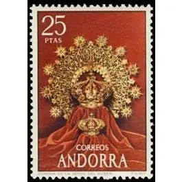 Satisfait Ou Remboursé Timbre de collection Andorre Espagnol - 084