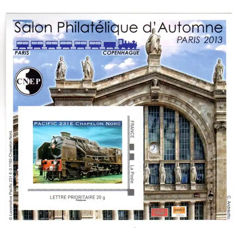 Bloc CNEP n°64 "Salon Philatélique d'Automne 2013" Quantité Limitée