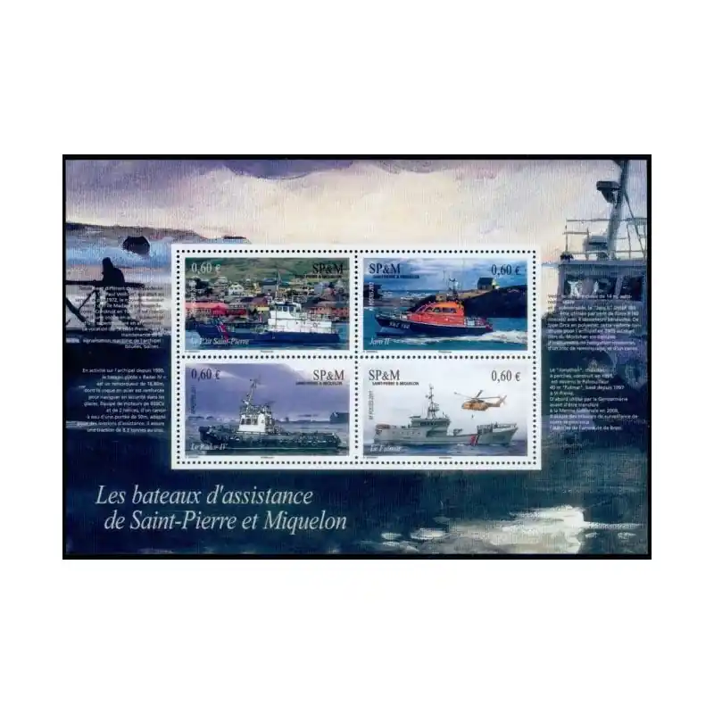 Timbre Saint-Pierre et Miquelon n°1010 à 1013 Must-Have