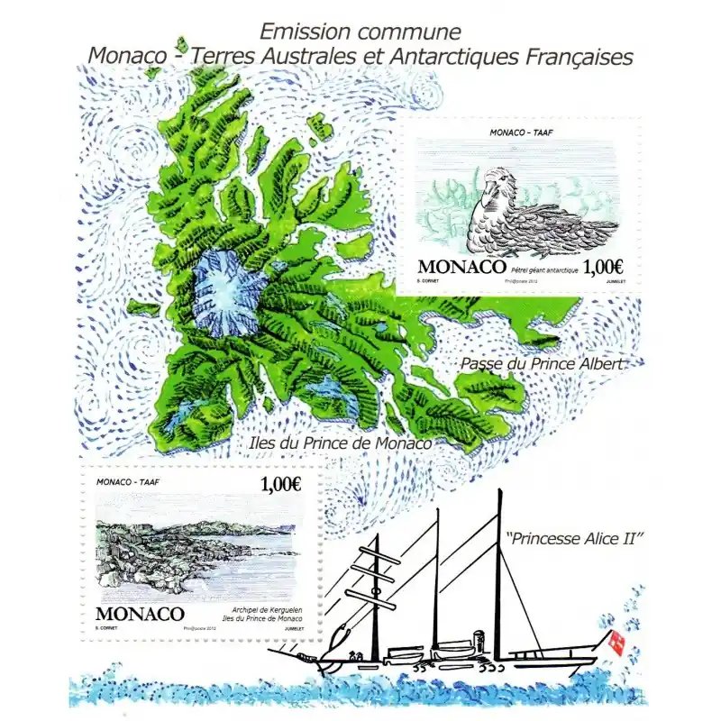 Timbre Monaco n°2829 et 2830 Commande En Gros