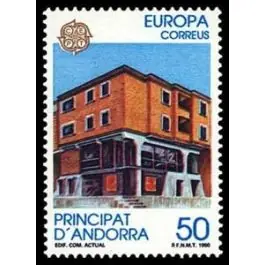 Prix Bas Timbre de collection Andorre Espagnol - 205