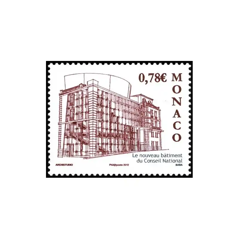 Timbre Monaco n°2841 Livraison Express