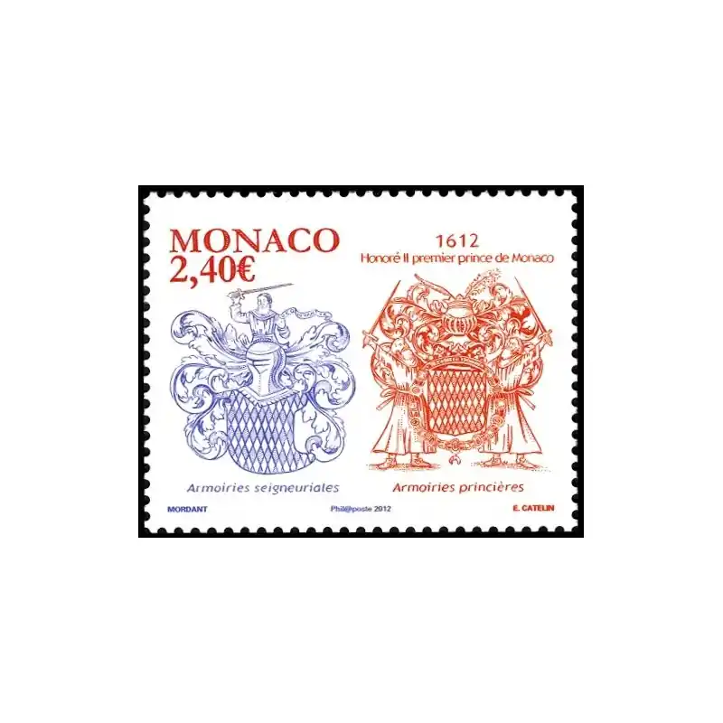Marque Timbre Monaco n°2843