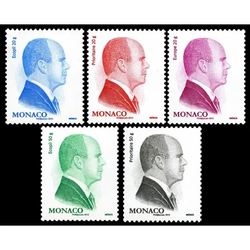 Acheter En Ligne Timbre Monaco n°2851 à 2855