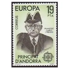 Expédié Aujourd’hui Timbre de collection Andorre Espagnol - 125