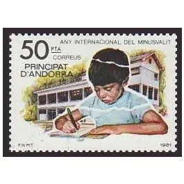 Meilleur Choix Timbre de collection Andorre Espagnol - 134