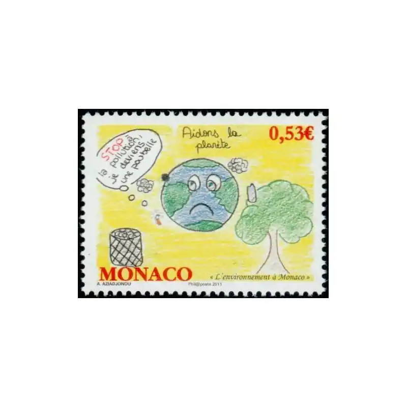 Timbre Monaco n°2784 Édition Limitée