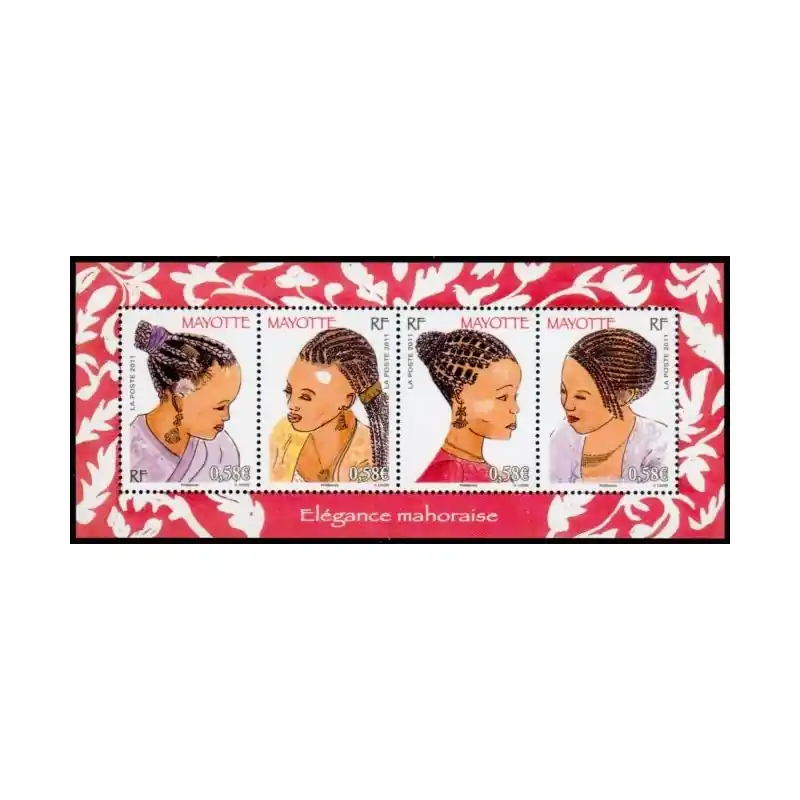Timbre Mayotte n°241 à 244 Meilleur Choix