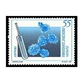 Meilleure Vente Timbre de collection Andorre Espagnol - 228