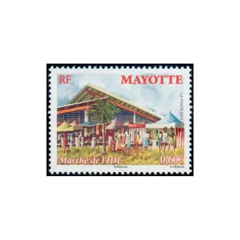 Timbre Mayotte n°256 Promotion Saisonnière