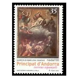 Meilleure Vente Timbre de collection Andorre Espagnol - 268