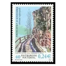 Exclusif Timbre de collection Andorre Espagnol - 270