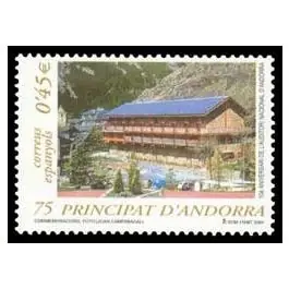 Vente Flash Timbre de collection Andorre Espagnol - 273