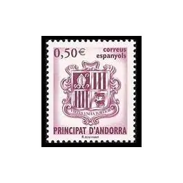 Petit Prix Timbre de collection Andorre Espagnol - 276
