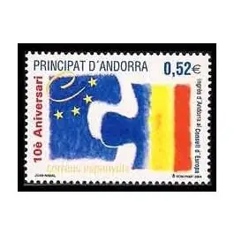 Offre Du Jour Timbre de collection Andorre Espagnol - 307