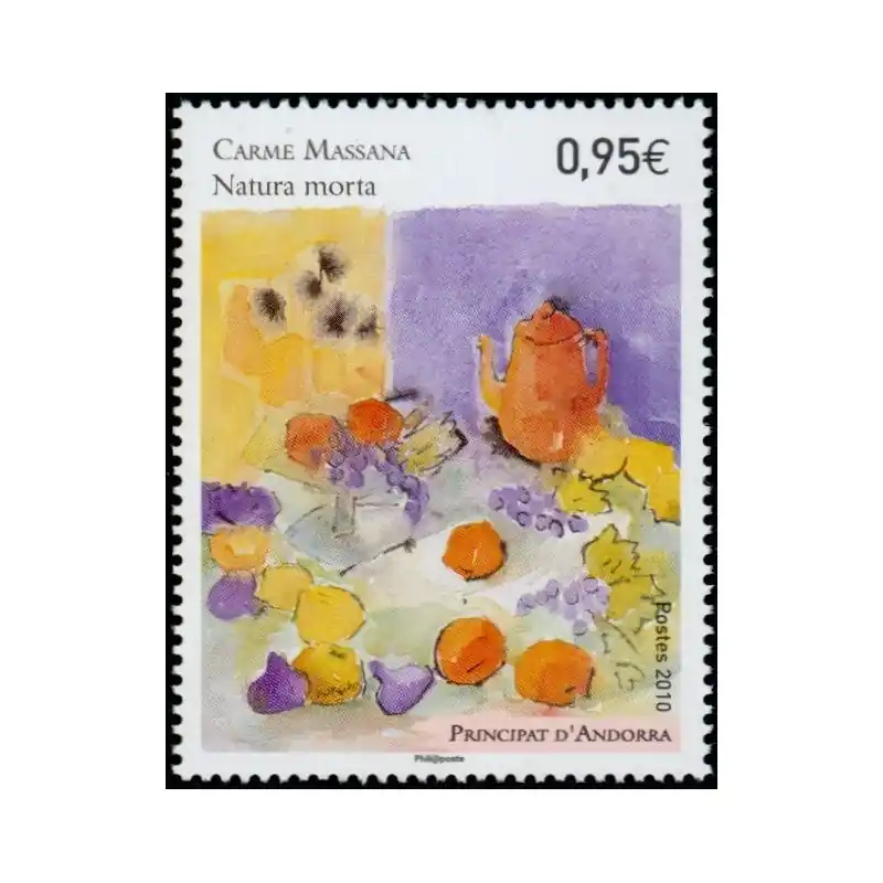 Livraison Mondiale Timbre Andorre Français n°697