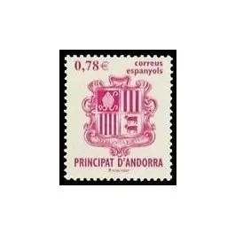 Meilleure Vente Timbre de collection Andorre Espagnol - 311