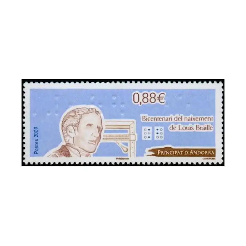 Usine Directe Timbre Andorre Français n°666