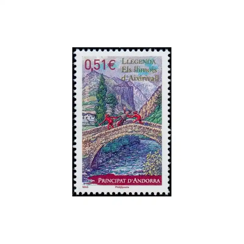 Commander Maintenant Timbre Andorre Français n°669