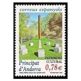 En Vogue Timbre de collection Andorre Espagnol - 322