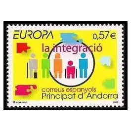 Must-Have Timbre de collection Andorre Espagnol - 323