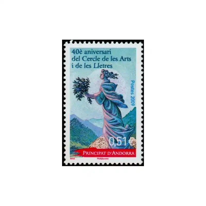 Populaire Timbre Andorre Français n°678