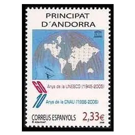 Nouvel Arrivage Timbre de collection Andorre Espagnol - 326