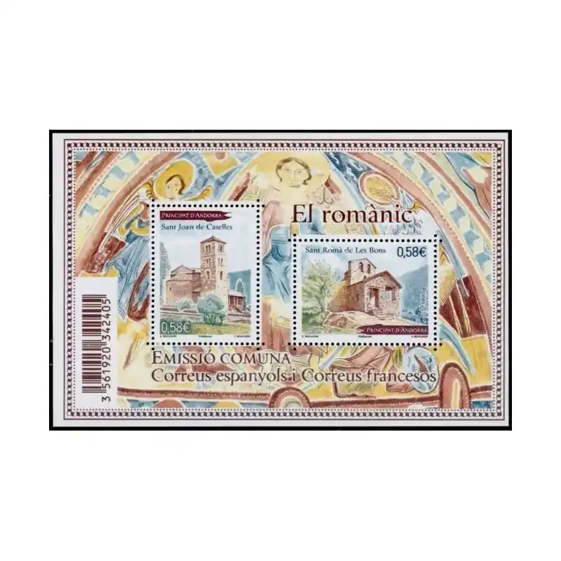 Andorre Français Bloc Feuillet n°3 Tendance