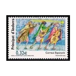 Vente Directe Timbre de collection Andorre Espagnol - 356