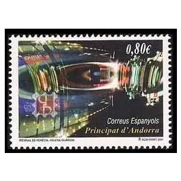 Timbre de collection Andorre Espagnol - 372 Populaire