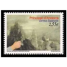 Livraison Express Timbre de collection Andorre Espagnol - 373