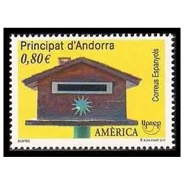 Top Vente Timbre de collection Andorre Espagnol - 375